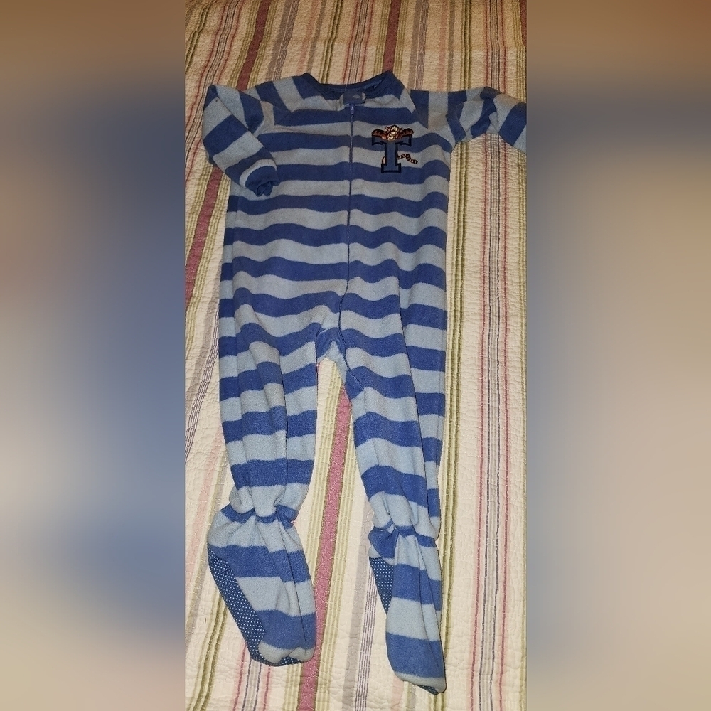 Disney Tiger Fleece Feet Pajamas Size 2Y 5 Carter 3T And 2 Absorba